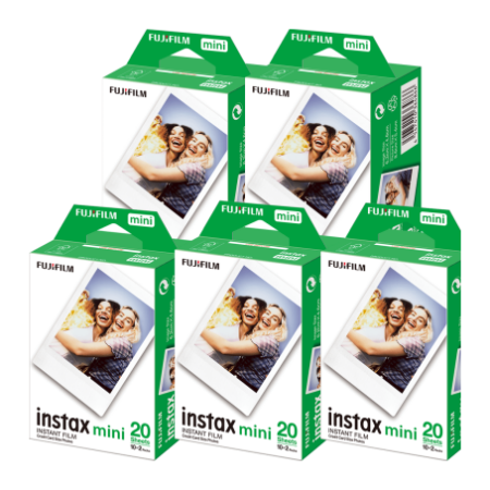 Fujifilm Instax Mini Film - Instant Fotopapier - 10x 10 stuks - extra voordelig!